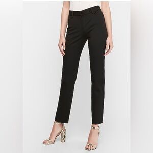 Express Columnist Black Straight Leg Pants
